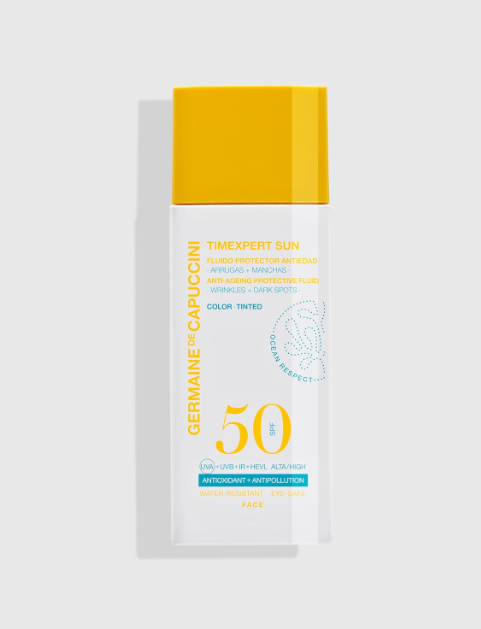 Fluido Protector Avanzado COLOR Spf 50 Emulsión Antiedad Solar Avanzada 50 ml