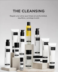 THE CLEANSING
Regalá una rutina que limpia en profundidad, equilibra y protege la piel.