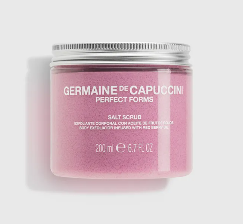 Salt Scrub Exfoliante corporal con aceite de frutos rojos 200 ml