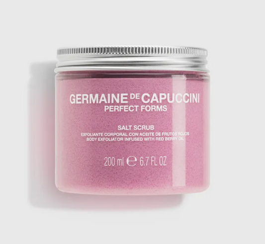 Salt Scrub Exfoliante corporal con aceite de frutos rojos 200 ml